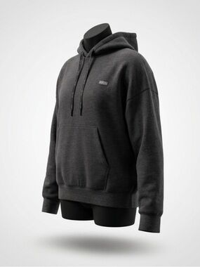 Figs Charcoal Women's Hooded Sweatshirt